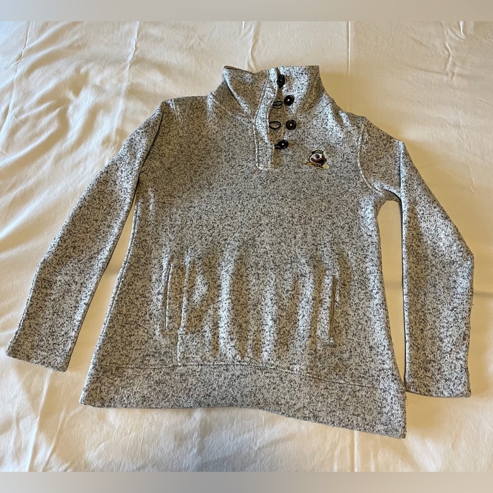 Women’s Champion Button Oregon Ducks Pullover